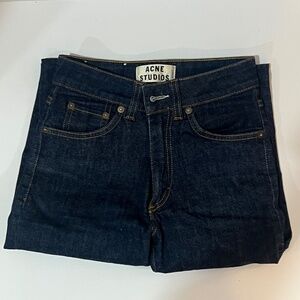 NWOT. ACNE STUDIOS Needle Raw Jeans
